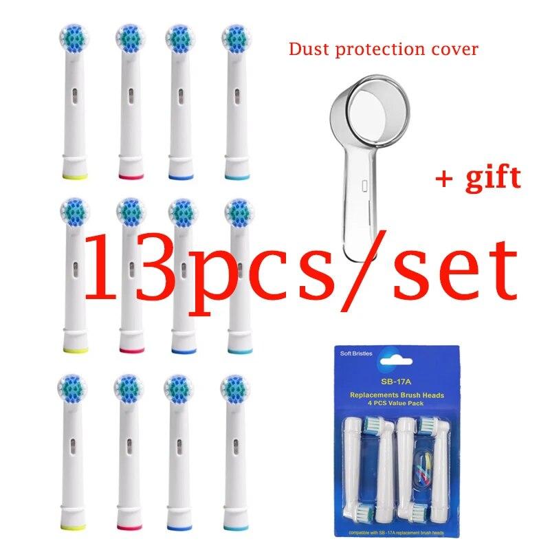 Сменные насадки для электрической зубной щетки Oral-b, 13 шт., подходят для Advance Power/pro, прецизионные чувствительные насадки для чистки зубов, белые 13pcs
Сменные насадки для электрической зубной щетки Oral-b, 13 шт., подходят для Advance Power/pro, прецизионные чувствительные насадки для чистки зубов, белые 13pcs