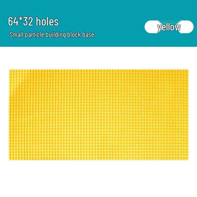 LEGO-Compatible Small Bricks 32x64 Base Plate for Educational Puzzle and Toy Storage
LEGO-Compatible Small Bricks 32x64 Base Plate for Educational Puzzle and Toy Storage