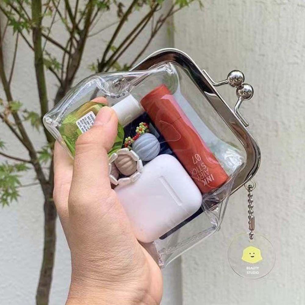 Mouth Clip Bag PVC Lipstick Bag Storage Bag Mini Wallet Clutch Purse Buckle Coin Bag Coin Purse прозрачный
Mouth Clip Bag PVC Lipstick Bag Storage Bag Mini Wallet Clutch Purse Buckle Coin Bag Coin Purse прозрачный