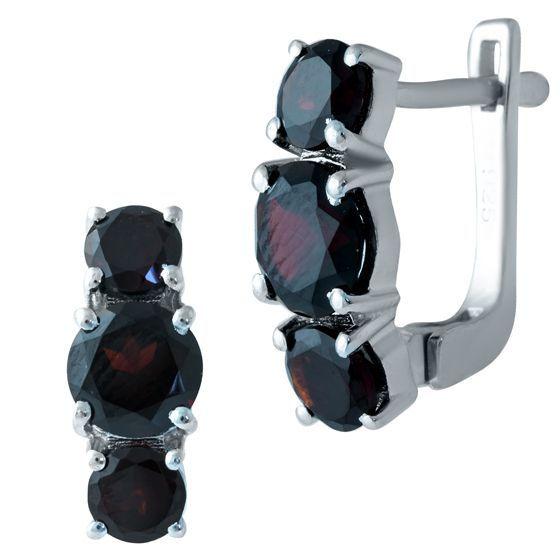 Срібні сережки з натуральним гранатом 4.85ct (1914977) темні цукерки apple червоний колір
Срібні сережки з натуральним гранатом 4.85ct (1914977) темні цукерки apple червоний колір