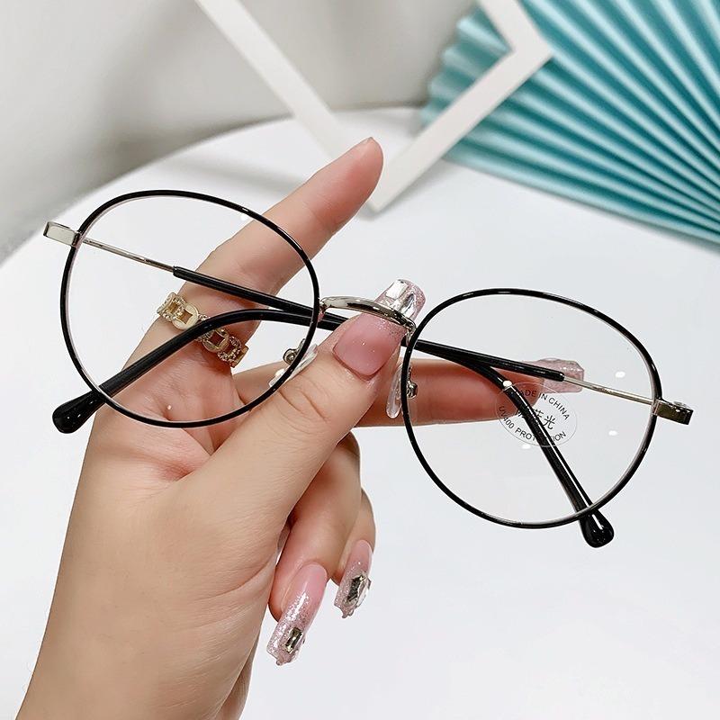 Anti Radiation Eyeglasses for Women Replaceable Lens Computer Metal Frame Eyewear рожевий колір золота
Anti Radiation Eyeglasses for Women Replaceable Lens Computer Metal Frame Eyewear рожевий колір золота