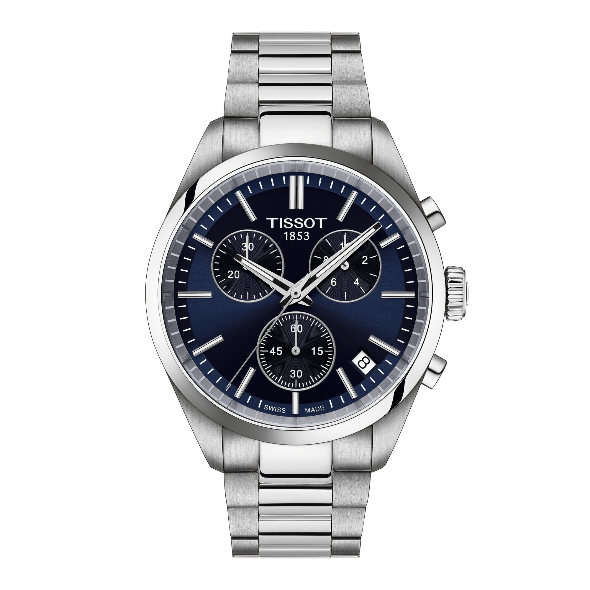 Tissot PR 100 Chronograph T1414272704100 Men s Watch, Blue Dial
Tissot PR 100 Chronograph T1414272704100 Men s Watch, Blue Dial