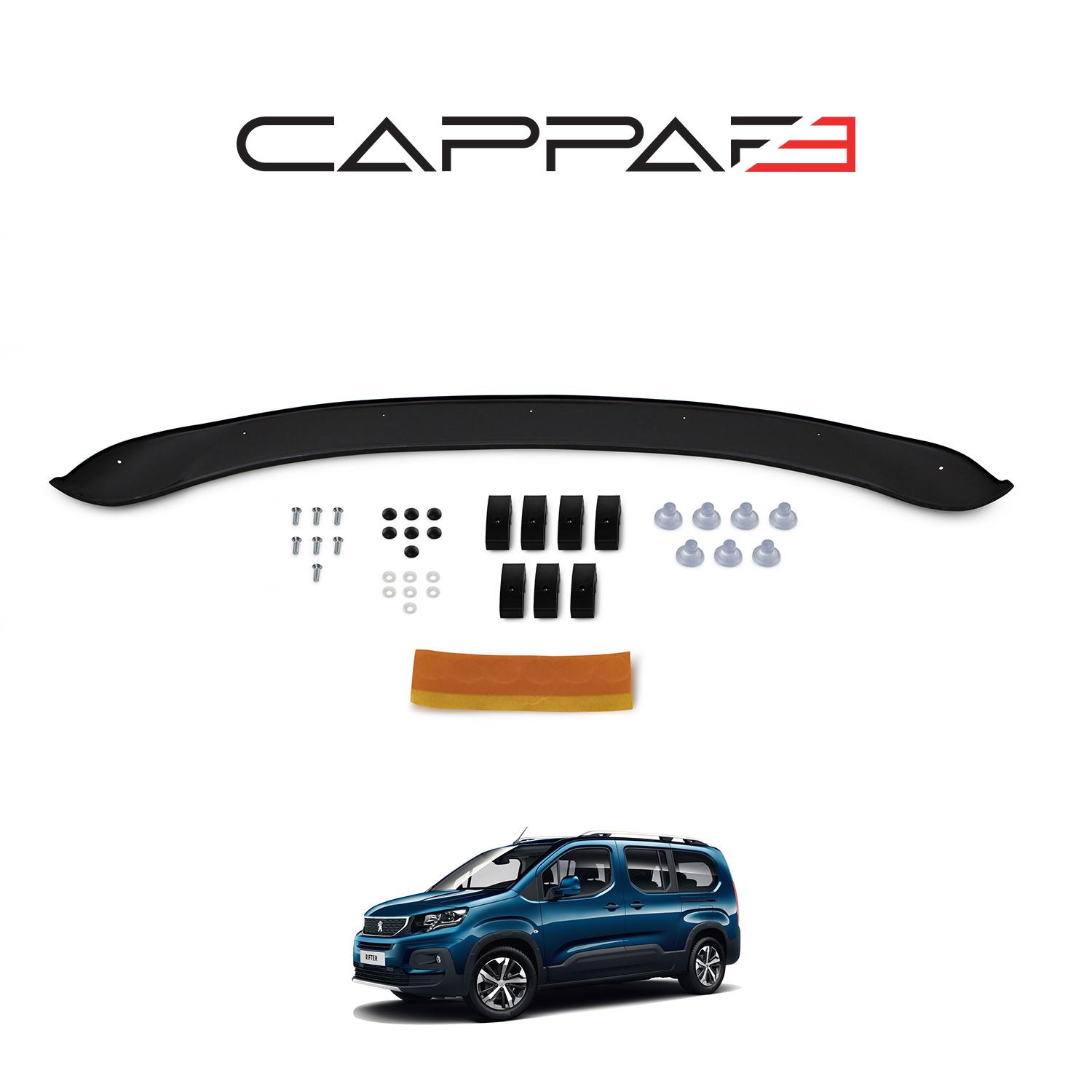 FOR Peugeot Rifter 2019 TO 2025 Front Hood Protection Spoiler Front Bug Shield Deflector Guard - DIFFUSER BUMPER AUTO STYLING чорний
FOR Peugeot Rifter 2019 TO 2025 Front Hood Protection Spoiler Front Bug Shield Deflector Guard - DIFFUSER BUMPER AUTO STYLING чорний