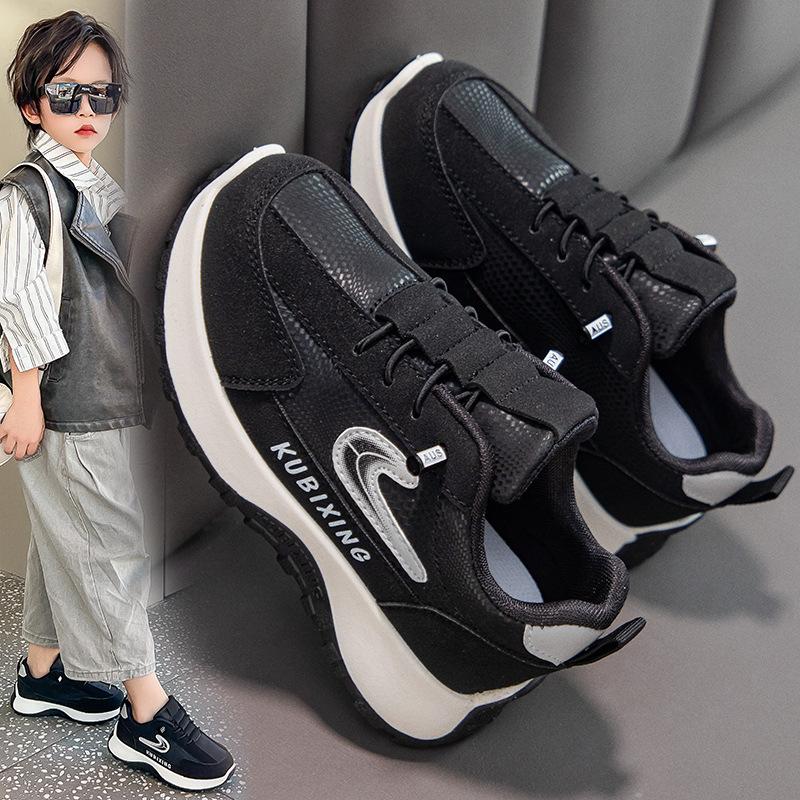 Boys Sneakers2026Spring new Korean-style children s casual shoes with soft soles for older children and students 26-31One Hand6Double чорний
Boys Sneakers2026Spring new Korean-style children s casual shoes with soft soles for older children and students 26-31One Hand6Double чорний