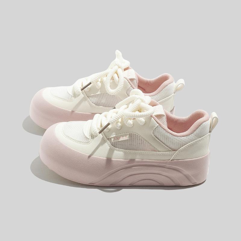 Belle platform heightening shoes Mengmeng head 22 summer new mesh breathable board shoes 40
Belle platform heightening shoes Mengmeng head 22 summer new mesh breathable board shoes 40