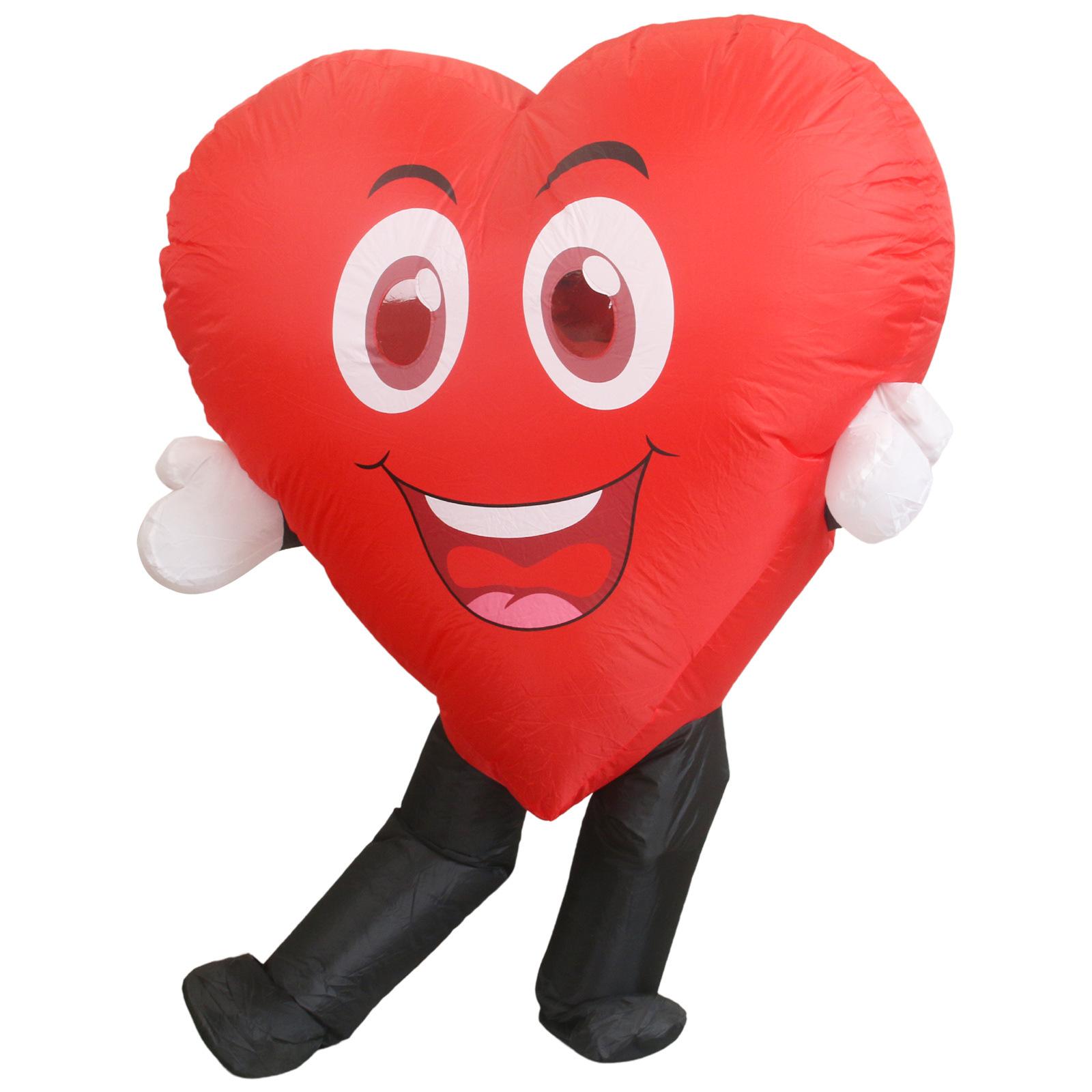 Valentine S Day Love Confession Props Performance Inflatable Clothing Atmosphere Funny Stage Performance Costumes Props Costumes fz2108a smiley heart
Valentine S Day Love Confession Props Performance Inflatable Clothing Atmosphere Funny Stage Performance Costumes Props Costumes fz2108a smiley heart