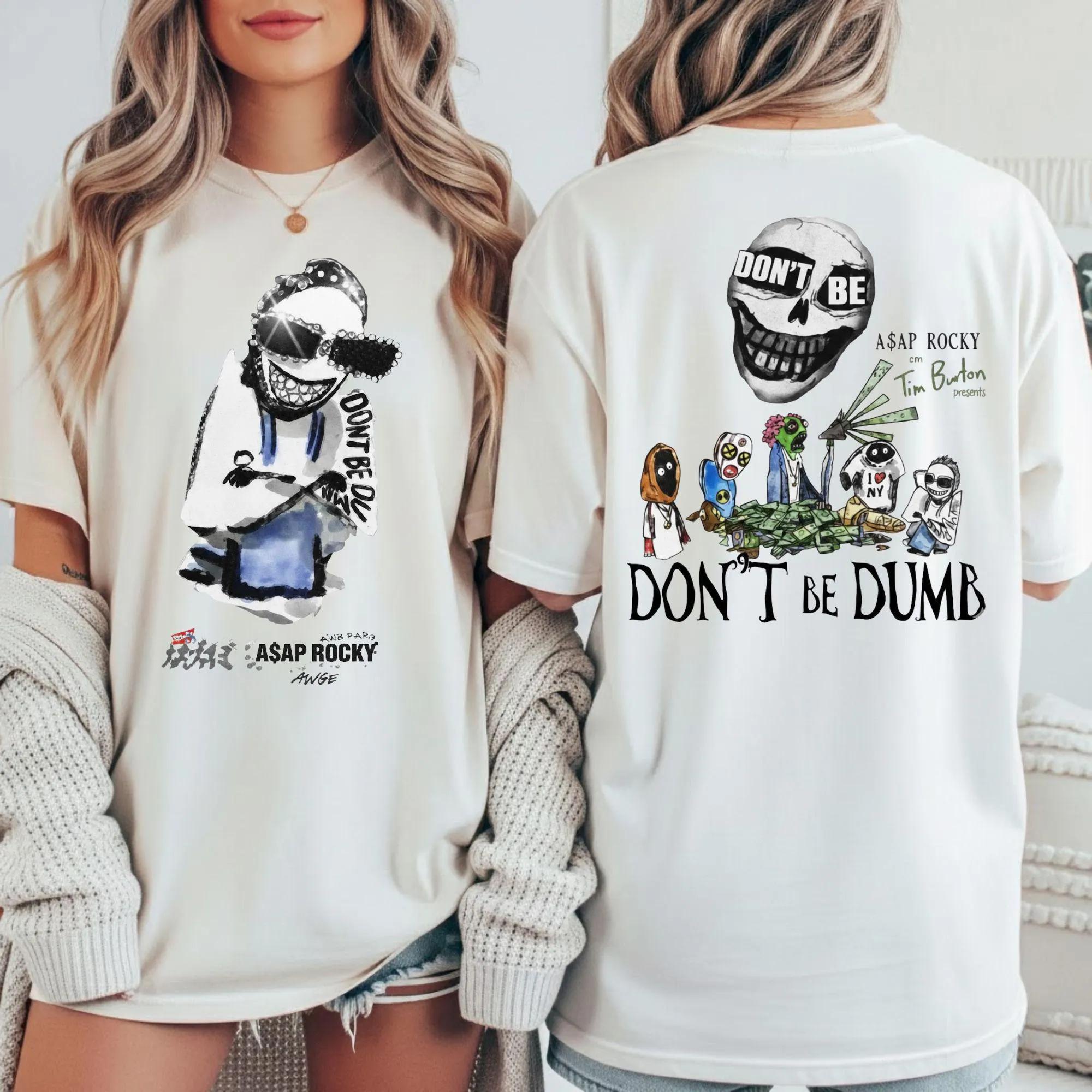 2026 New A AP ROCKY Dont Be Dumb Album Cotton Tshirt Summer Unisexs and Womens Fashion Casual Y2K Short Sleeve Tshirt Unisex M
2026 New A AP ROCKY Dont Be Dumb Album Cotton Tshirt Summer Unisexs and Womens Fashion Casual Y2K Short Sleeve Tshirt Unisex M