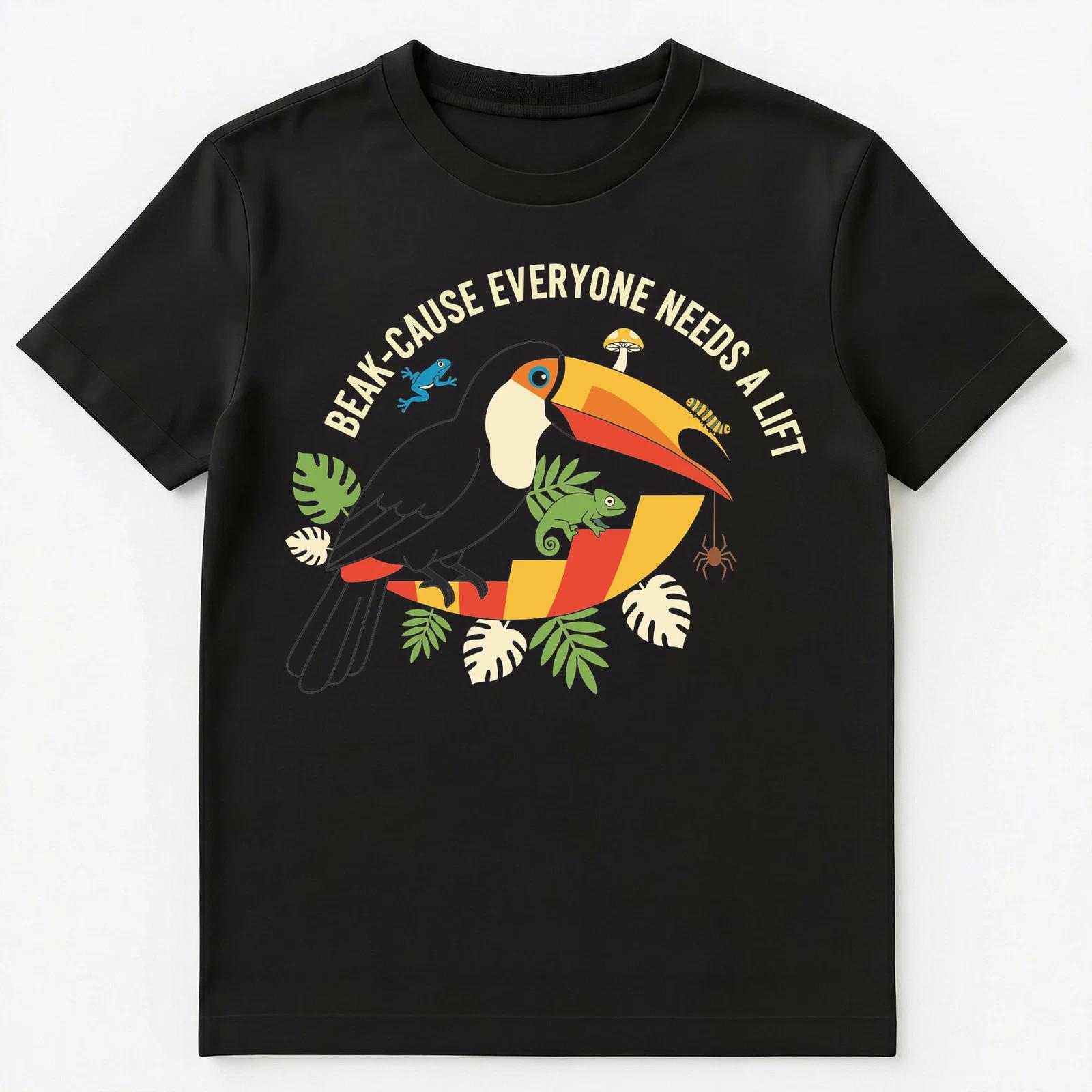 Beak Cause Everyone Needs A Lift Positive Vibes Unisex T-Shirt 2XL
Beak Cause Everyone Needs A Lift Positive Vibes Unisex T-Shirt 2XL