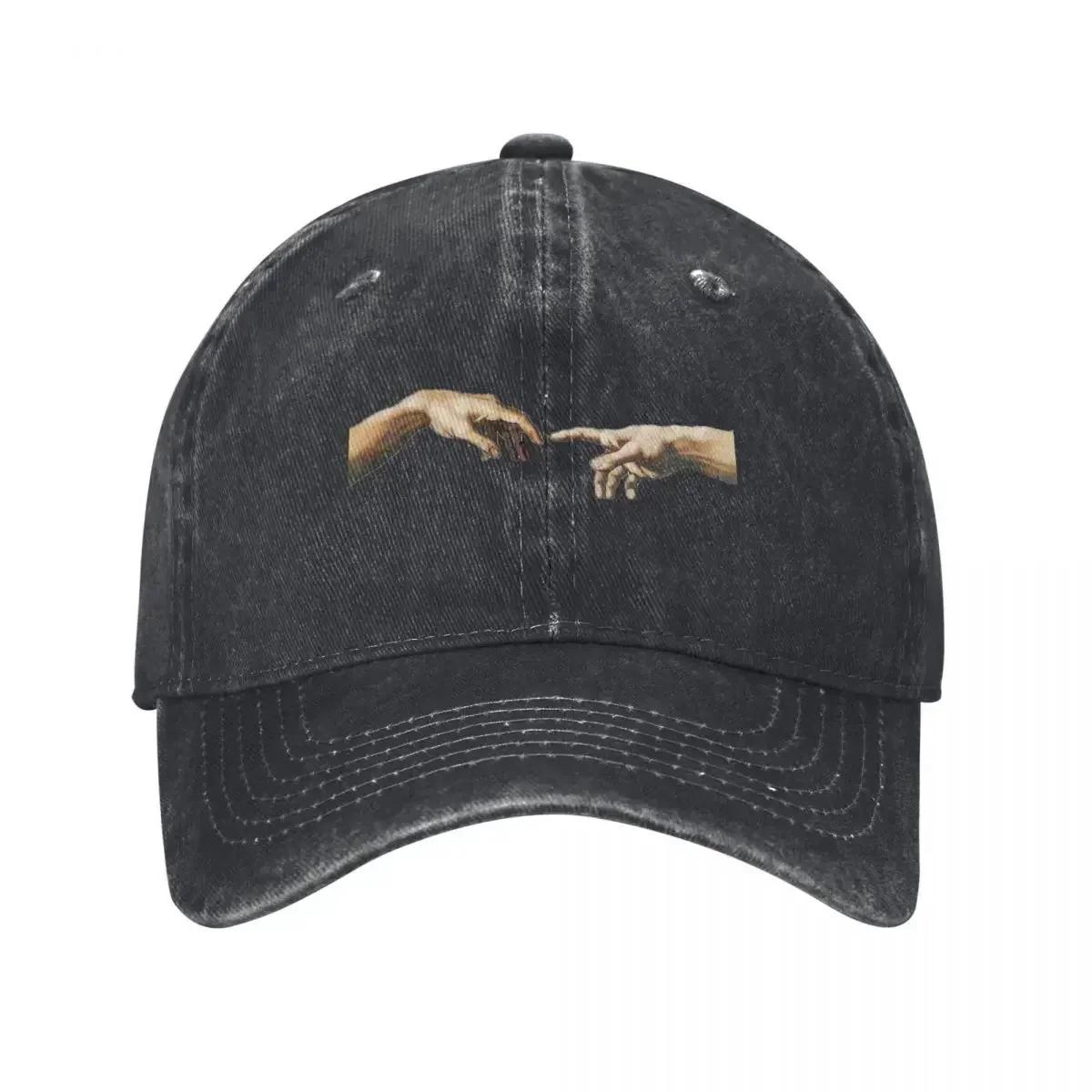 The Creation Of Adam Michelangelo Baseball Cap Casual Distressed Cotton Sun Cap Unisex Style Outdoor All Seasons Travel Hats Cap One Size
The Creation Of Adam Michelangelo Baseball Cap Casual Distressed Cotton Sun Cap Unisex Style Outdoor All Seasons Travel Hats Cap One Size