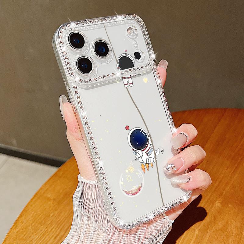 Diamond Astronaut Pattern Phone Case For iPhone 16e 17 Air 16 15 14 Pro Max 13 17 Pro Max 17 16 15 Plus Shockproof Bling Diamond TPU Soft Cover iPhone 17 Pro синий
Diamond Astronaut Pattern Phone Case For iPhone 16e 17 Air 16 15 14 Pro Max 13 17 Pro Max 17 16 15 Plus Shockproof Bling Diamond TPU Soft Cover iPhone 17 Pro синий