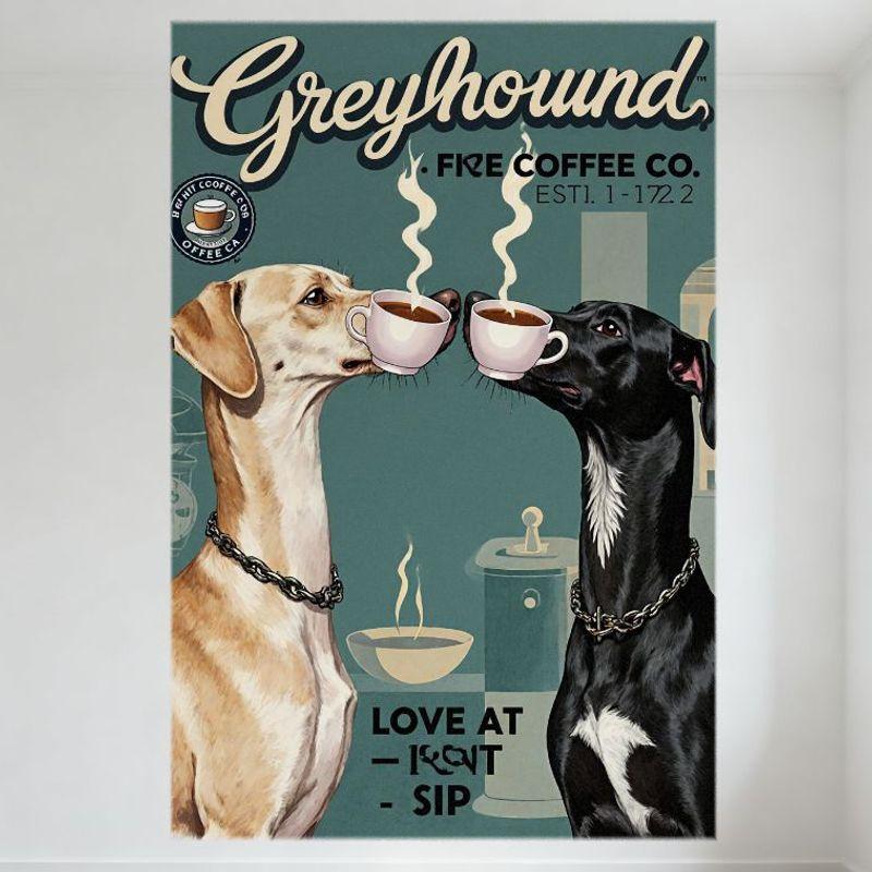Greyhound Fire Coffee Co. Vintage Metal Sign, Retro Dog & Coffee Cup Tin Poster for Bar Cafe Home Wall Decor, 8x12 Inch Tin Sign 20x30cm(7.8x11.8inch)
Greyhound Fire Coffee Co. Vintage Metal Sign, Retro Dog & Coffee Cup Tin Poster for Bar Cafe Home Wall Decor, 8x12 Inch Tin Sign 20x30cm(7.8x11.8inch)
