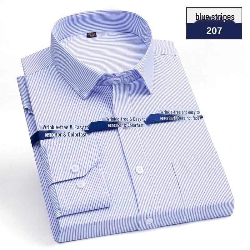 2026 Men s Non-Iron Striped Long-Sleeve Shirt - Spring European & American Style. 42
2026 Men s Non-Iron Striped Long-Sleeve Shirt - Spring European & American Style. 42
