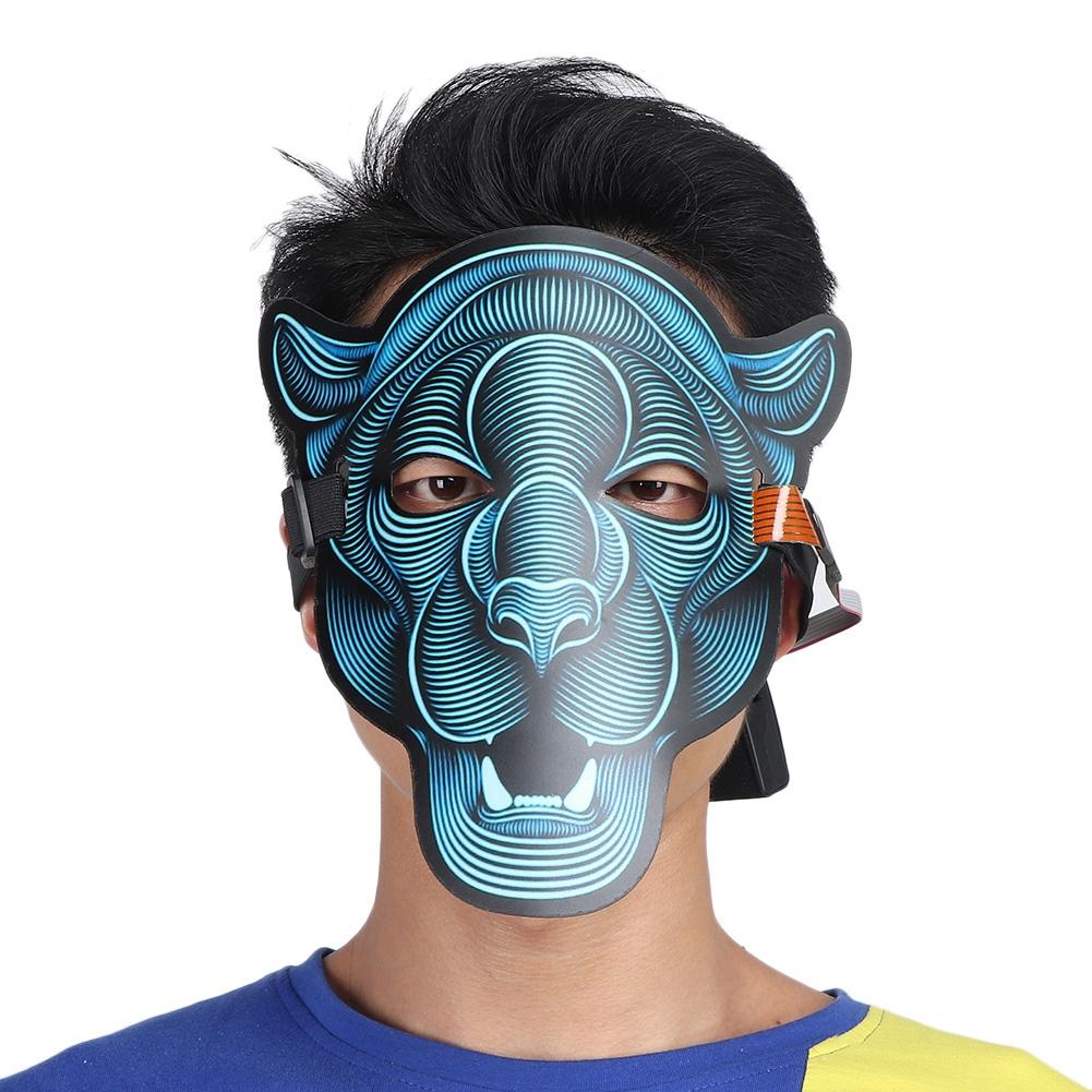 Светодиодная маска животного для косплея с голосовым управлением, маска для Хэллоуина, фестивальная маска
Светодиодная маска животного для косплея с голосовым управлением, маска для Хэллоуина, фестивальная маска