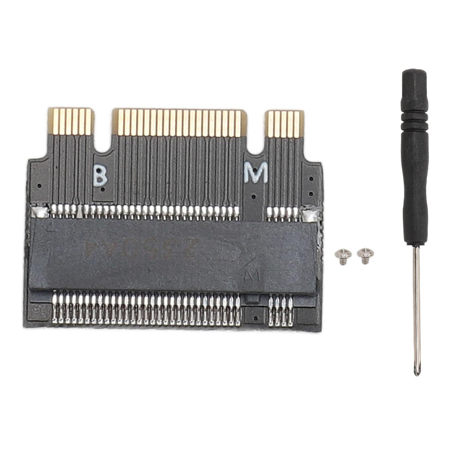 M.2 2230 to 2242 Extension Adapter Plug and Play NVME NGFF SSD Adapter Card for X270 X280 T470 T480
M.2 2230 to 2242 Extension Adapter Plug and Play NVME NGFF SSD Adapter Card for X270 X280 T470 T480