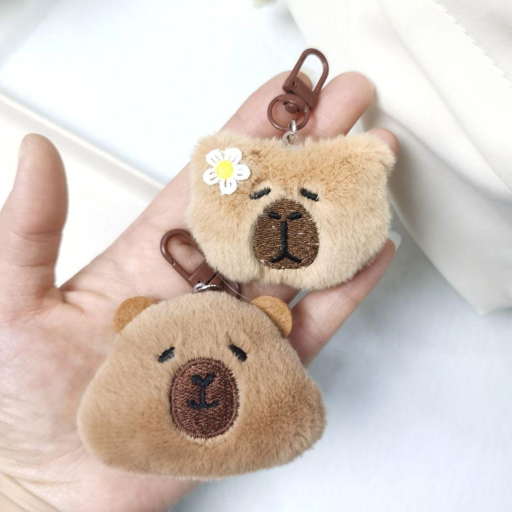 PP Cotton Capybara Plush Keychain Fluffy Kapibala Backpack Pendant Capibala Plush Doll Couple Style A
PP Cotton Capybara Plush Keychain Fluffy Kapibala Backpack Pendant Capibala Plush Doll Couple Style A