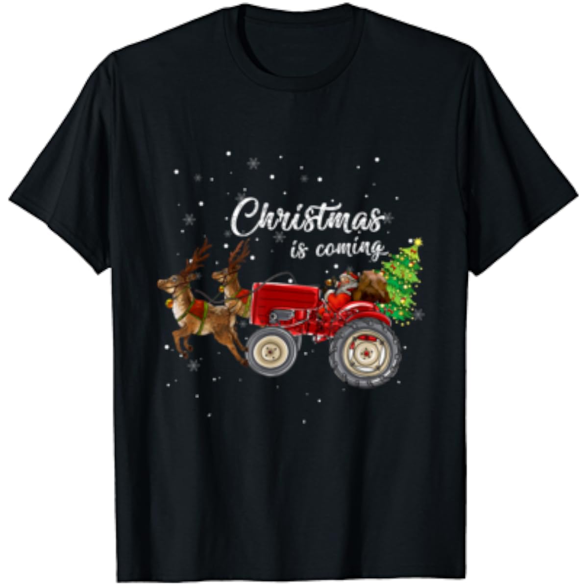 Christmas Is Coming Funny Santa Claus Tractor Sleigh Farmer Gift TShirt New 100 Cotton ONeck Short Sleeve Casual Mens Tshirt 4XL
Christmas Is Coming Funny Santa Claus Tractor Sleigh Farmer Gift TShirt New 100 Cotton ONeck Short Sleeve Casual Mens Tshirt 4XL