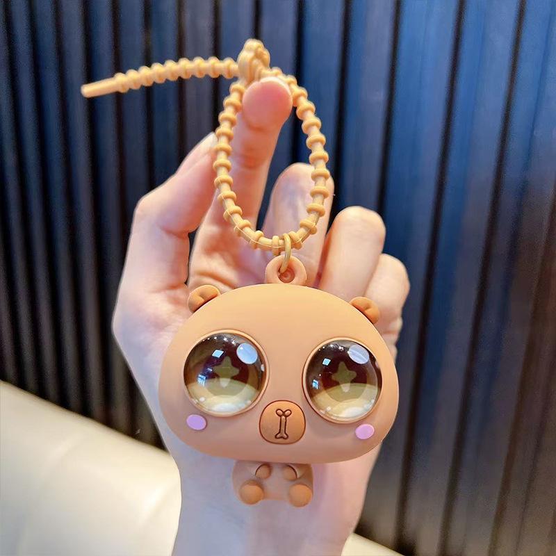 Big-Eyed Panda & Capybara Stress Relief Squeeze Toy Keychain - Cute Bag Charm кавовий
Big-Eyed Panda & Capybara Stress Relief Squeeze Toy Keychain - Cute Bag Charm кавовий