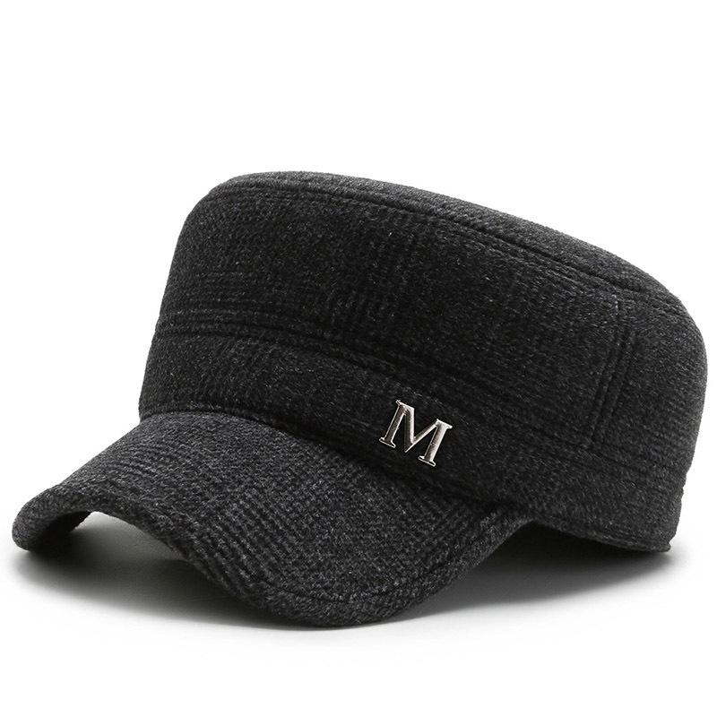 Winter Thickened Warm Wool Flat Top Middle Aged And Elderly Ear Protection For Grandpa Dad Old Man Cotton Hat Adjustable
Winter Thickened Warm Wool Flat Top Middle Aged And Elderly Ear Protection For Grandpa Dad Old Man Cotton Hat Adjustable