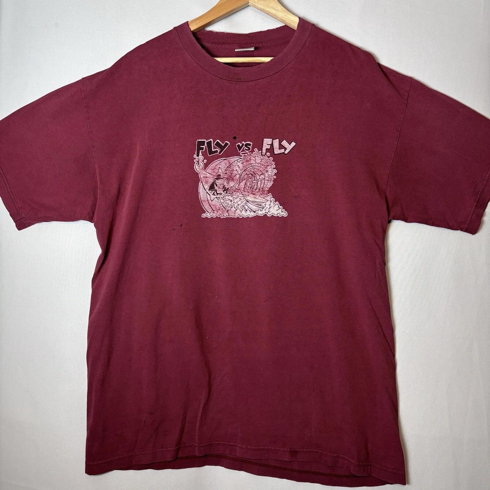 Vintage 90s Y2K Fly Vs Fly Cartoon Network Show Promo Tee Shirt Red Rare A167 XL
Vintage 90s Y2K Fly Vs Fly Cartoon Network Show Promo Tee Shirt Red Rare A167 XL
