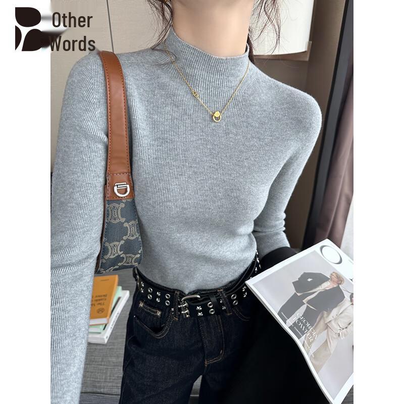 Women s Half-Turtleneck Slim-Fit Knit Sweater One Size
Women s Half-Turtleneck Slim-Fit Knit Sweater One Size