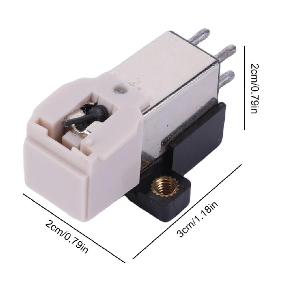 AT-3600/AT-91/AT-91R Replacement Phonograph Cartridge Magnetic Cartridge Stylus Portable Cartridge for Turntable Record Player білий
AT-3600/AT-91/AT-91R Replacement Phonograph Cartridge Magnetic Cartridge Stylus Portable Cartridge for Turntable Record Player білий