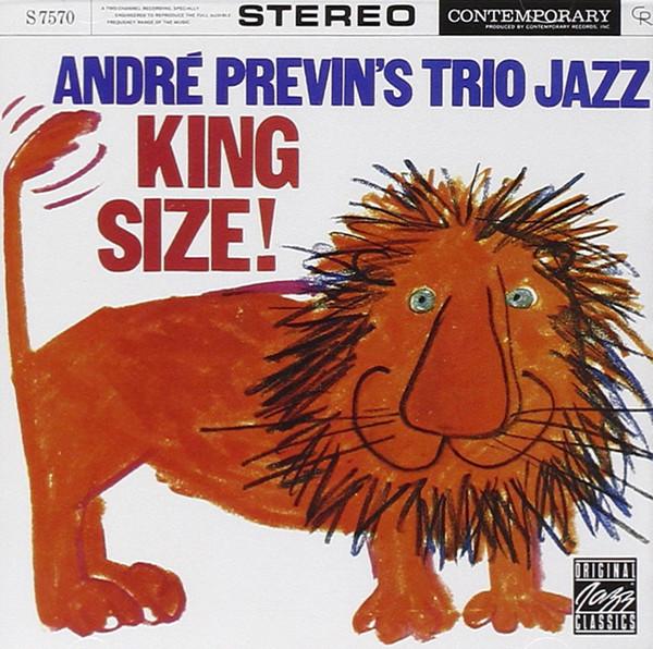 CD ANDRE PREVIN - Trio Jazz: King Size 025218669122 Contemporary Re 1991 US Jazz Used
CD ANDRE PREVIN - Trio Jazz: King Size 025218669122 Contemporary Re 1991 US Jazz Used