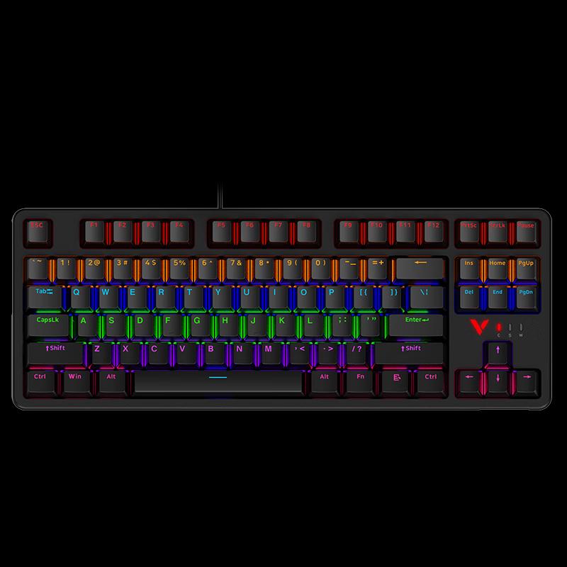 Rapoo V500PRO-87 87-Key Wired Backlit Mechanical Keyboard
Rapoo V500PRO-87 87-Key Wired Backlit Mechanical Keyboard