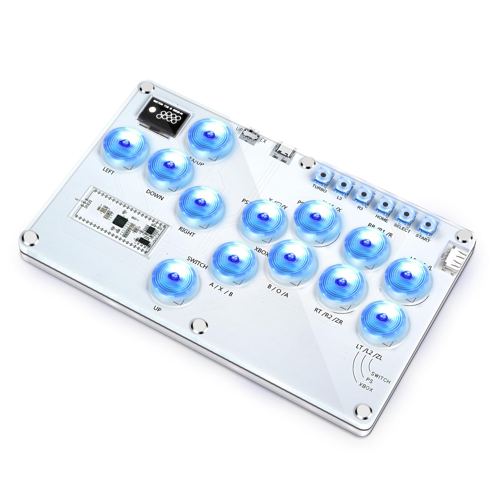 ITEFDTUTNE Leverless Akekon Ultra Thin 2024 Released Upgraded Arcade Controller Compatible with Switch Steam 13 Buttons RGB LED Light Hot Swap Rapid
ITEFDTUTNE Leverless Akekon Ultra Thin 2024 Released Upgraded Arcade Controller Compatible with Switch Steam 13 Buttons RGB LED Light Hot Swap Rapid
