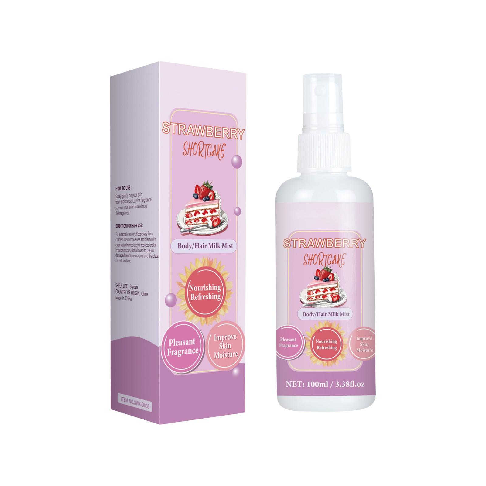 Спрей для тела Sweet Milk, увлажняющий спрей, питательный спрей для тела Cake Body Mist, 100 мл One Size белый
Спрей для тела Sweet Milk, увлажняющий спрей, питательный спрей для тела Cake Body Mist, 100 мл One Size белый