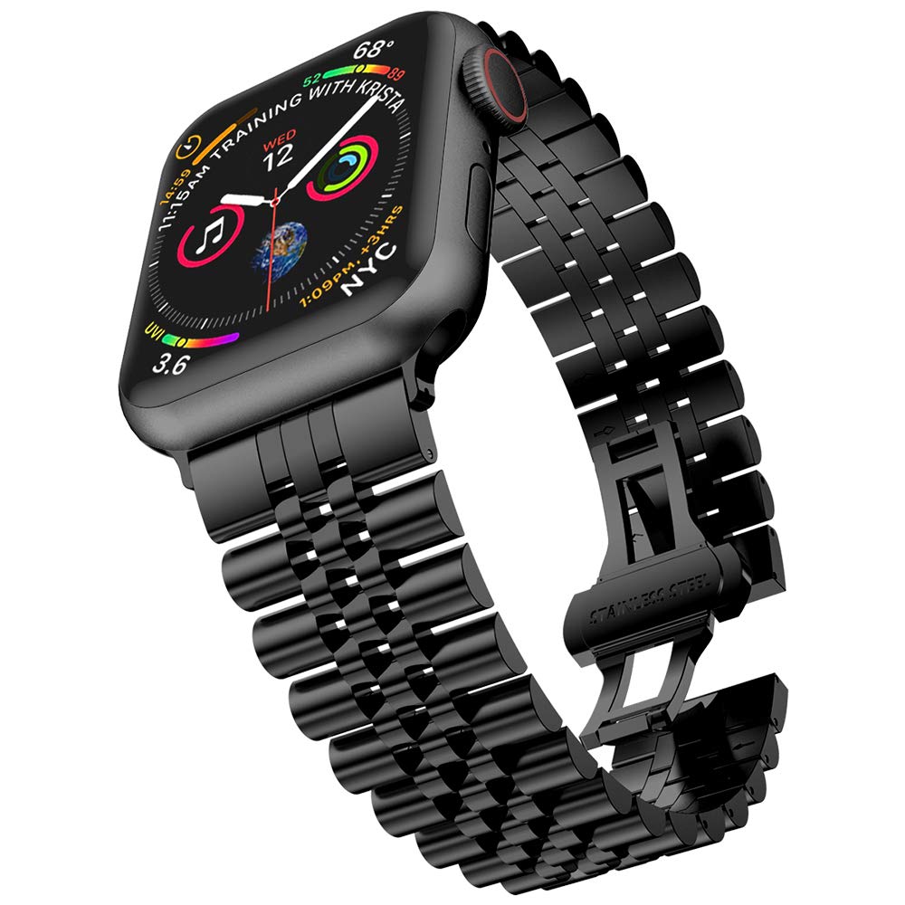 New Style Stainless Steel Watch Strap for Apple Watch Series 10 46mm/Ultra 2 Ultra 49mm/9 8 7 45mm/SE (2023) SE (2022) SE 6 5 4 44mm/3 2 1 42mm Silver
New Style Stainless Steel Watch Strap for Apple Watch Series 10 46mm/Ultra 2 Ultra 49mm/9 8 7 45mm/SE (2023) SE (2022) SE 6 5 4 44mm/3 2 1 42mm Silver