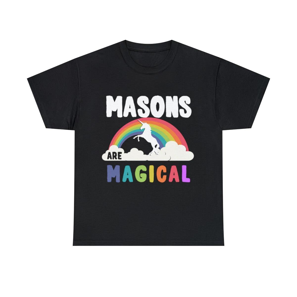 Masons Are Magical Graphic Tee Shirt, S-5XL XL
Masons Are Magical Graphic Tee Shirt, S-5XL XL
