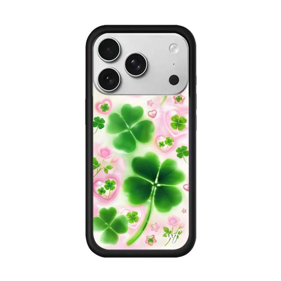 WF Fresh Lucky Four-Leaf Clover European American Style iPhone 17 Pro Max Case iPhone 15 Plus/14 Plus Compatible
WF Fresh Lucky Four-Leaf Clover European American Style iPhone 17 Pro Max Case iPhone 15 Plus/14 Plus Compatible