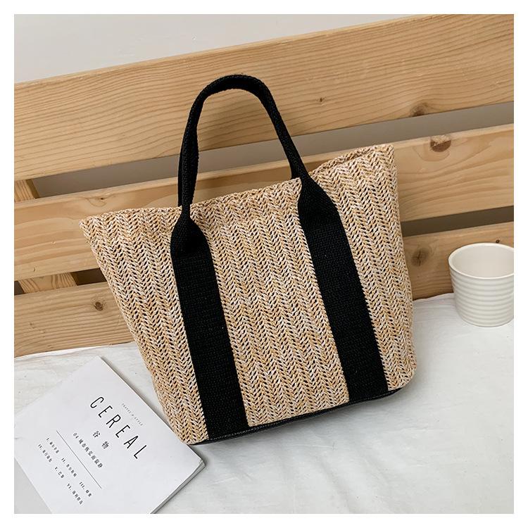 1PC woven bag single shoulder oblique span straw woven bag large capacity summer bag women s small fresh travel vacation versatile beach bag чёрный
1PC woven bag single shoulder oblique span straw woven bag large capacity summer bag women s small fresh travel vacation versatile beach bag чёрный