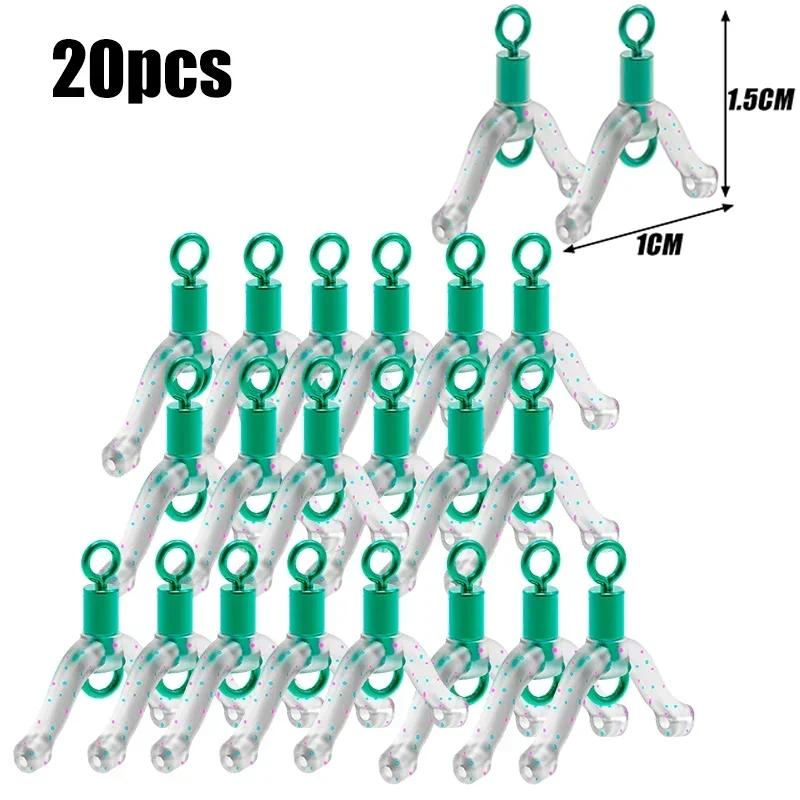 Fishing Hook Separator Anti Tangle Boom Green Silicone Bifurcator High Elastic Subline Splitter Lure Rigging Accessories Tool
Fishing Hook Separator Anti Tangle Boom Green Silicone Bifurcator High Elastic Subline Splitter Lure Rigging Accessories Tool