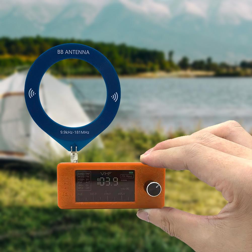 1.9inch IPS Screen All Band Radio Receiver with 2pcs Antenna HF SW MW VHF Radio SI4732 0.5-108mhz LSB USB AM FM Pocket Radio синий
1.9inch IPS Screen All Band Radio Receiver with 2pcs Antenna HF SW MW VHF Radio SI4732 0.5-108mhz LSB USB AM FM Pocket Radio синий