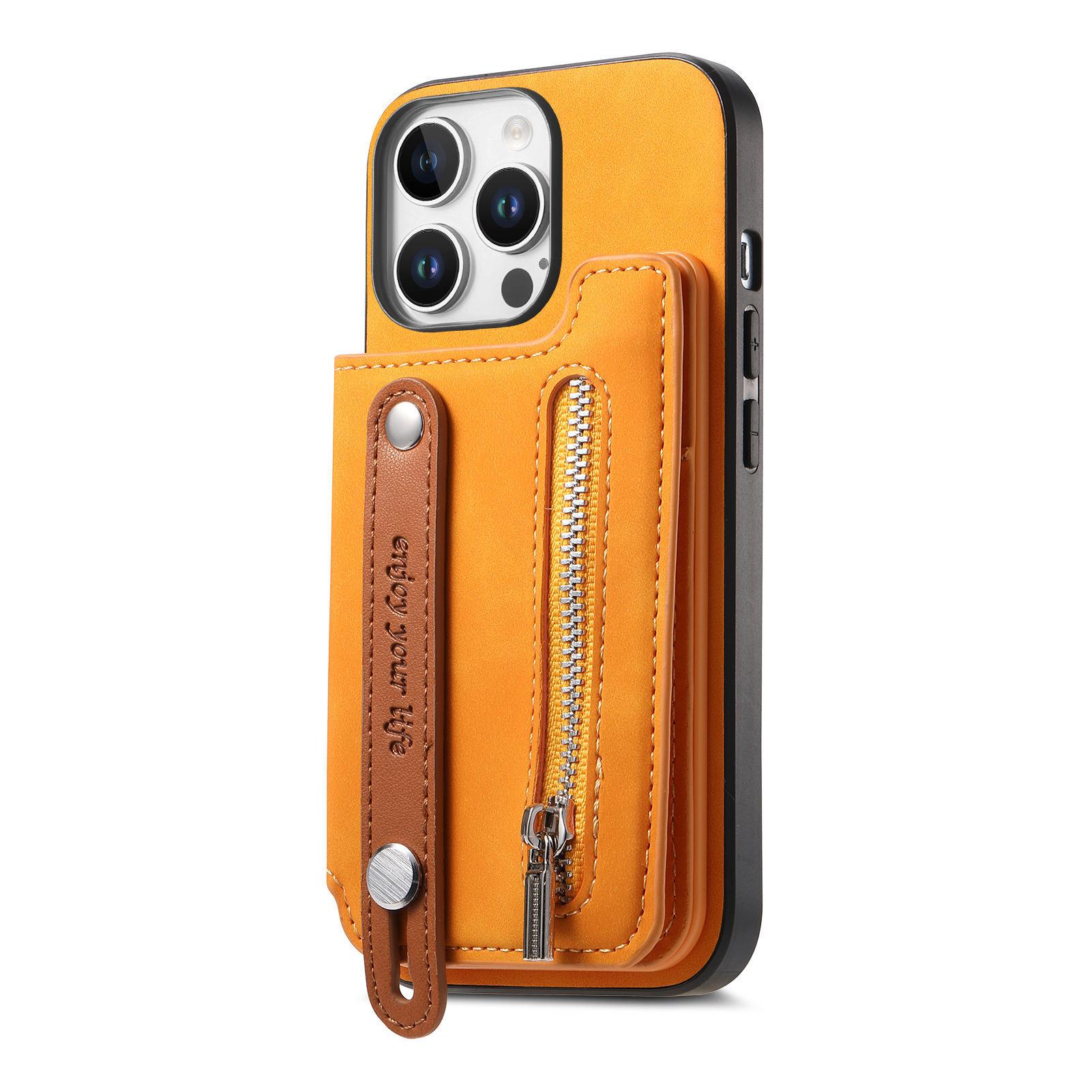 For iPhone 16 Pro Max Case Zipper Card Holder Leather+TPU+PC Phone Cover 2-in-1 Magnetic Detachable Orange
For iPhone 16 Pro Max Case Zipper Card Holder Leather+TPU+PC Phone Cover 2-in-1 Magnetic Detachable Orange