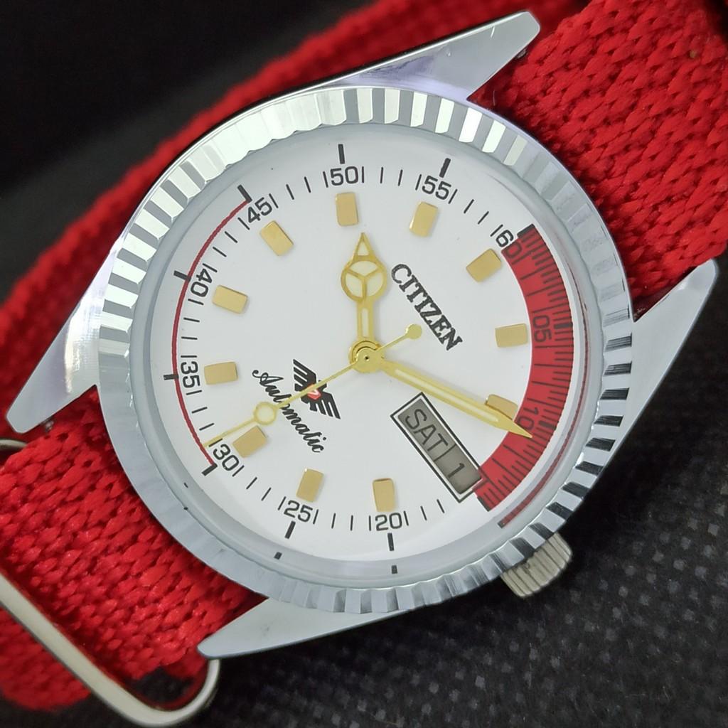 REFURBISHED VINTAGE CITIZEN AUTO 8200 JAPAN MENS D/D WHITE WATCH 557a-a295422-9 SKU557a-a295422
REFURBISHED VINTAGE CITIZEN AUTO 8200 JAPAN MENS D/D WHITE WATCH 557a-a295422-9 SKU557a-a295422