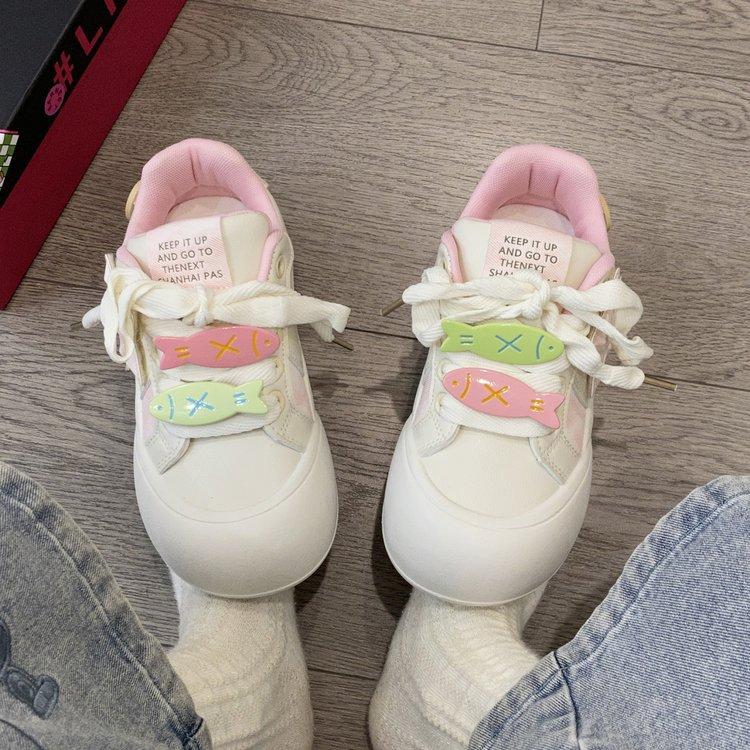 2024 new summer little white shoes women s niche ins tide star platform casual versatile milk fufu breadboard shoes 40 рожевий
2024 new summer little white shoes women s niche ins tide star platform casual versatile milk fufu breadboard shoes 40 рожевий