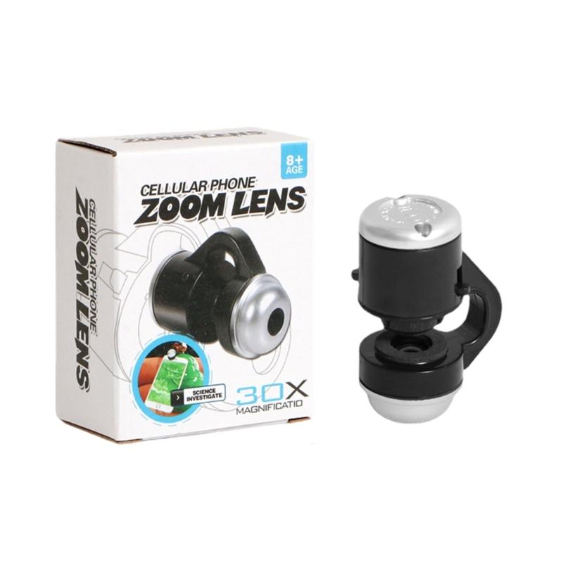 Universal 30X Mobile Phone Microscope LED Light Magnifier Macro Lens Optical Zoom Cellphones Micros Camera Lens Clip чёрный
Universal 30X Mobile Phone Microscope LED Light Magnifier Macro Lens Optical Zoom Cellphones Micros Camera Lens Clip чёрный