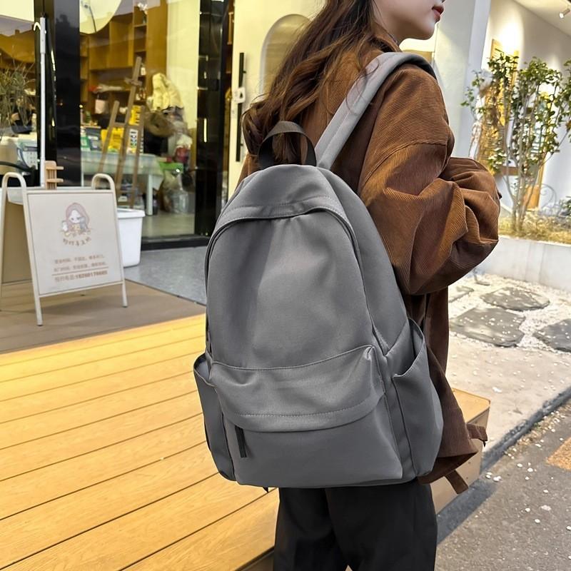 Gray Black Red White Large Capacity Simple Style Unisex Backpack For Middle High School College Students Travel
Gray Black Red White Large Capacity Simple Style Unisex Backpack For Middle High School College Students Travel
