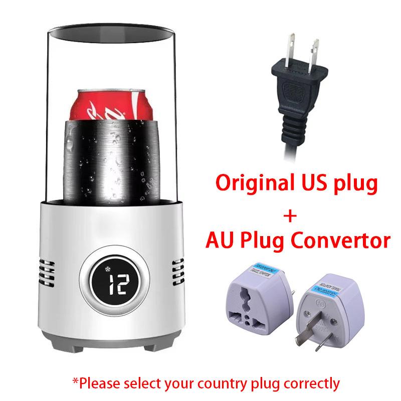 2 In 1 Desktop Drinks Cup Cooler Coffee Mug Warmer for Milk Tea Beer Electric Heating Cooling Beverage Cup for Home Office AU plug
2 In 1 Desktop Drinks Cup Cooler Coffee Mug Warmer for Milk Tea Beer Electric Heating Cooling Beverage Cup for Home Office AU plug