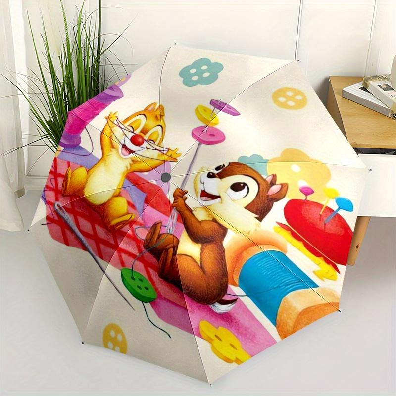 Ball of String Chip n Dale Cartoon Design Automatic Folding Umbrella - 3 Folding Design, Vivid Cartoon Pattern, Suitable for Outdoor Activ
Ball of String Chip n Dale Cartoon Design Automatic Folding Umbrella - 3 Folding Design, Vivid Cartoon Pattern, Suitable for Outdoor Activ