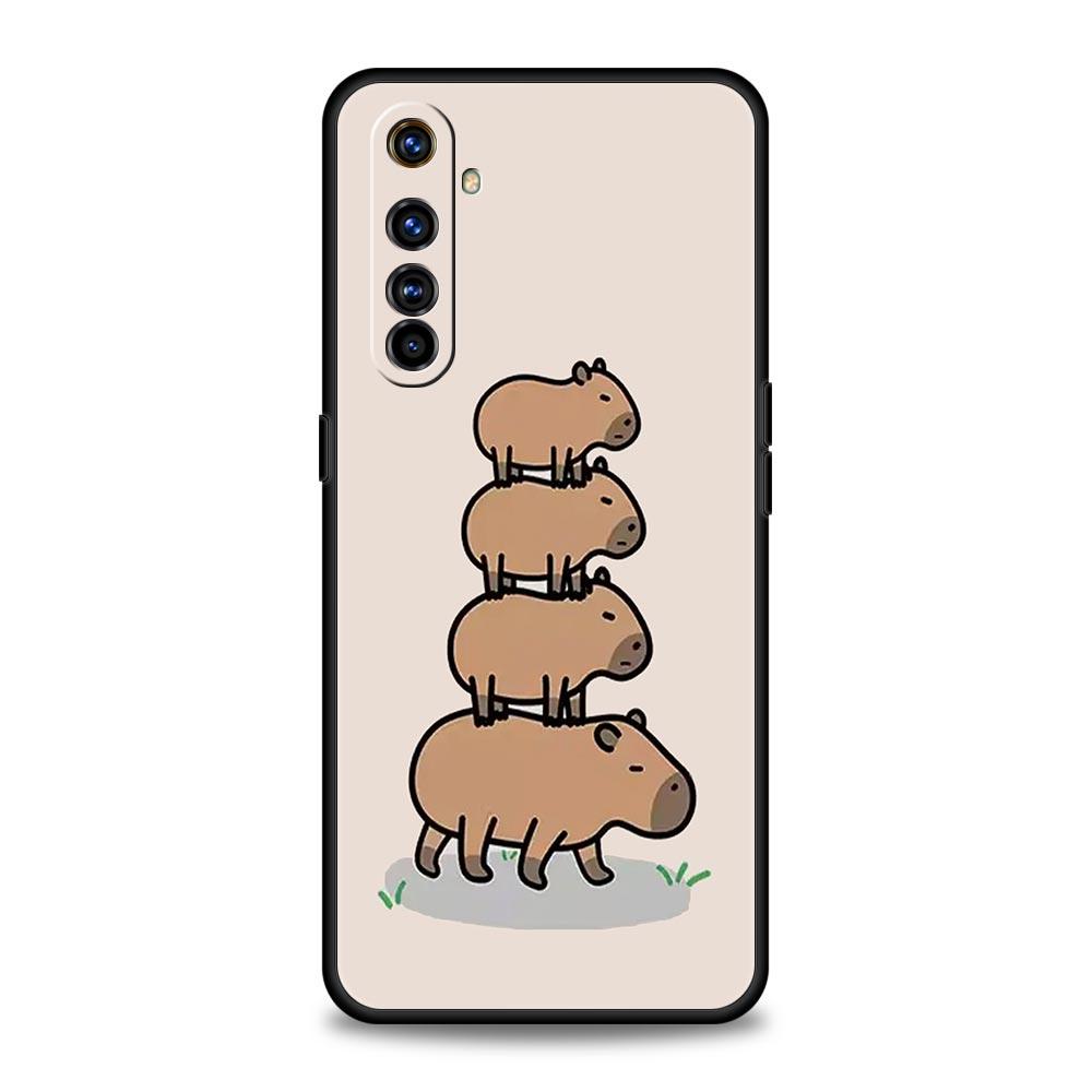 Cute Capybara For Realme GT Neo 2 3 3T 5 Phone Case For Realme 12 11 5G 10 9 8 5G 7 6 GT5 GT3 GT2 Pro Plus C21 C11 C25 C35 Cover Realme GT Neo 3
Cute Capybara For Realme GT Neo 2 3 3T 5 Phone Case For Realme 12 11 5G 10 9 8 5G 7 6 GT5 GT3 GT2 Pro Plus C21 C11 C25 C35 Cover Realme GT Neo 3