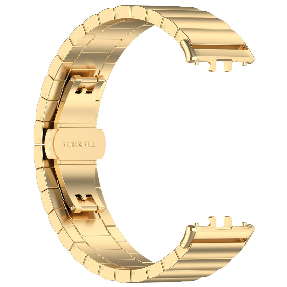 Single-Bead Link Watch Band for Honor Watch X5 Stainless Steel Butterfly Clasp Wrist Strap
Single-Bead Link Watch Band for Honor Watch X5 Stainless Steel Butterfly Clasp Wrist Strap