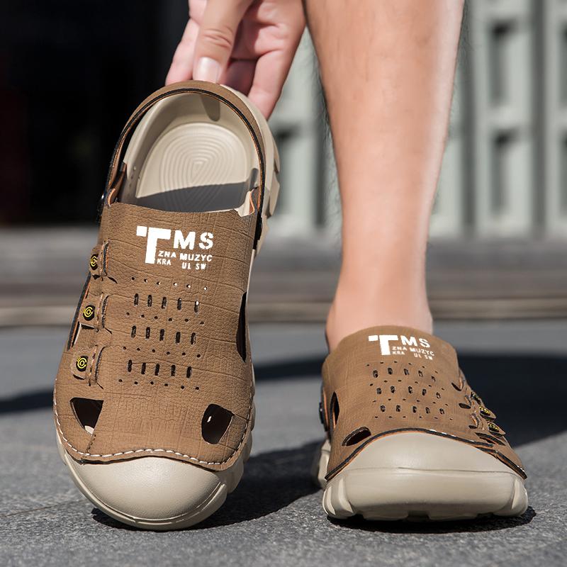 Men Hiking Sandals Outdoor Summer Clogs Khaki Grey Wide Palm Athletic Slippers Casual Walking Closed Toe Sport Sandals Beach Shoes Large Size EU:46 хакі
Men Hiking Sandals Outdoor Summer Clogs Khaki Grey Wide Palm Athletic Slippers Casual Walking Closed Toe Sport Sandals Beach Shoes Large Size EU:46 хакі
