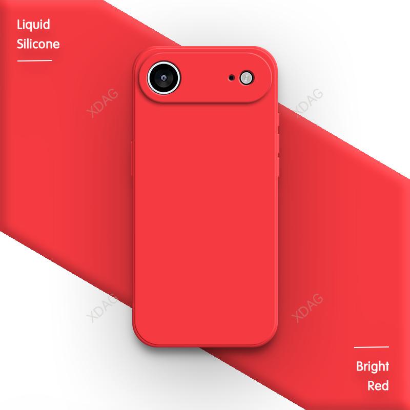 Original Soft Phone Case for iPhone 17 Air Pro Max 17Air 17Pro 5G Funda Square Liquid Silicone Camera Lens Protection Back Cover iPhone17 Pro яскраво-червоного кольору
Original Soft Phone Case for iPhone 17 Air Pro Max 17Air 17Pro 5G Funda Square Liquid Silicone Camera Lens Protection Back Cover iPhone17 Pro яскраво-червоного кольору
