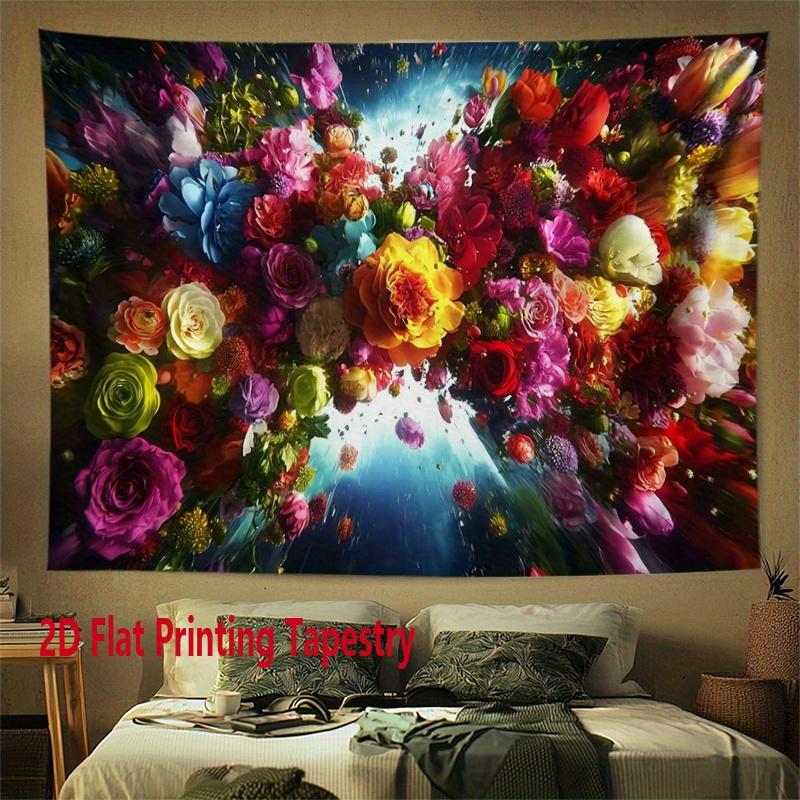 Artistic floral patterns Digital printing polyester wall tapestry suitable for use in living rooms bedrooms offices bars party 74x94cm(29x37in)
Artistic floral patterns Digital printing polyester wall tapestry suitable for use in living rooms bedrooms offices bars party 74x94cm(29x37in)