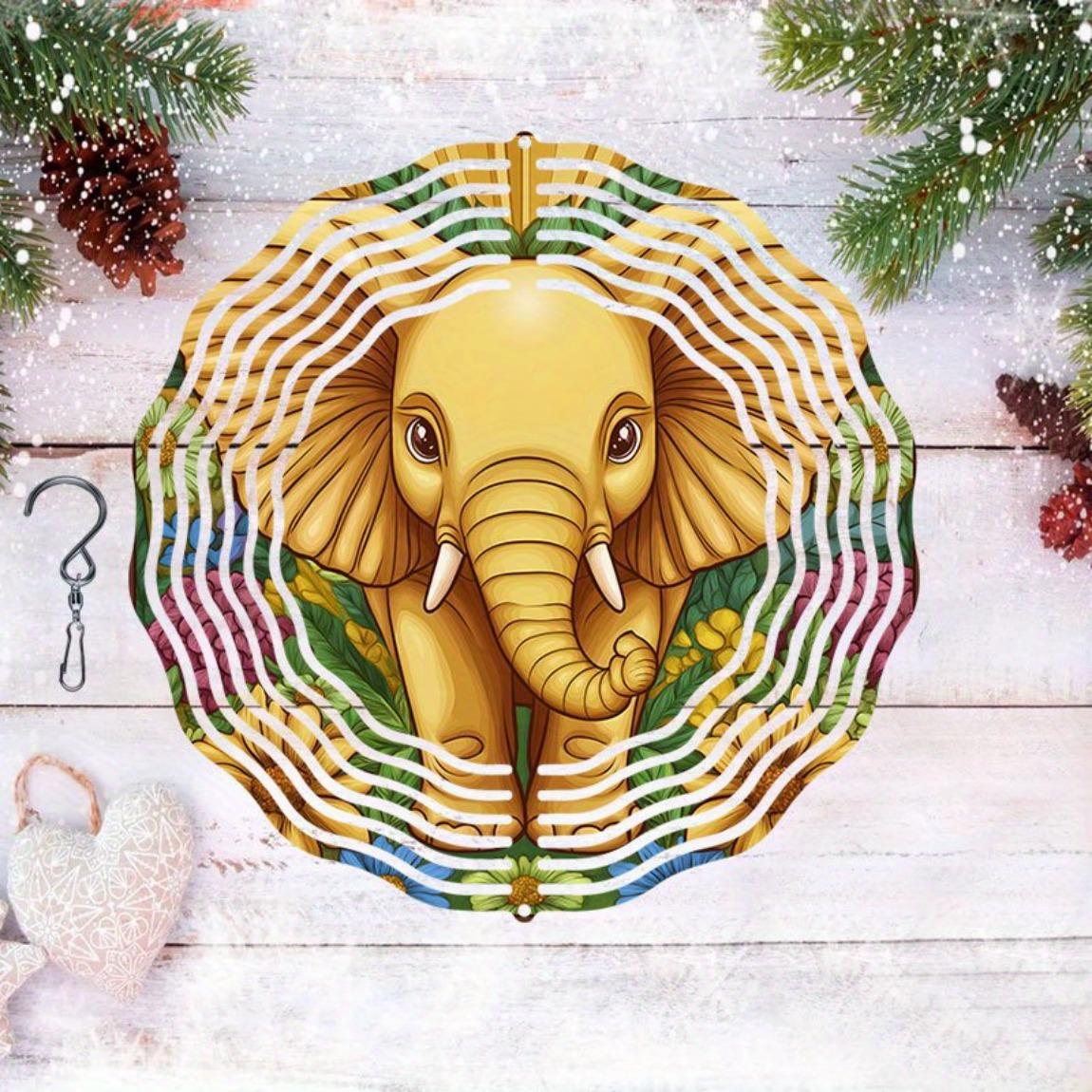 Classic Wind-Powered Hanging Windmill with Small Elephant Design – Decorative Outdoor Spinning Garden Ornament for Patio 01A
Classic Wind-Powered Hanging Windmill with Small Elephant Design – Decorative Outdoor Spinning Garden Ornament for Patio 01A