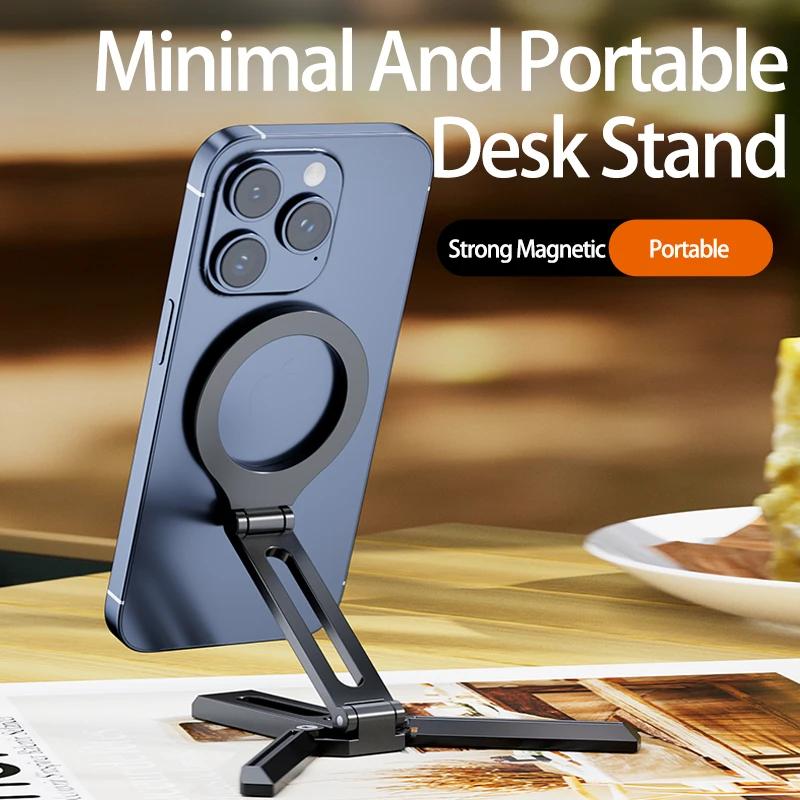 Foldable Magnetic Phone Holder Desktop Lazy Tripod Cell Phone Stand For Magsafe iPhone 16 15 14 13 12 Pro Max Smartphone Bracket
Foldable Magnetic Phone Holder Desktop Lazy Tripod Cell Phone Stand For Magsafe iPhone 16 15 14 13 12 Pro Max Smartphone Bracket