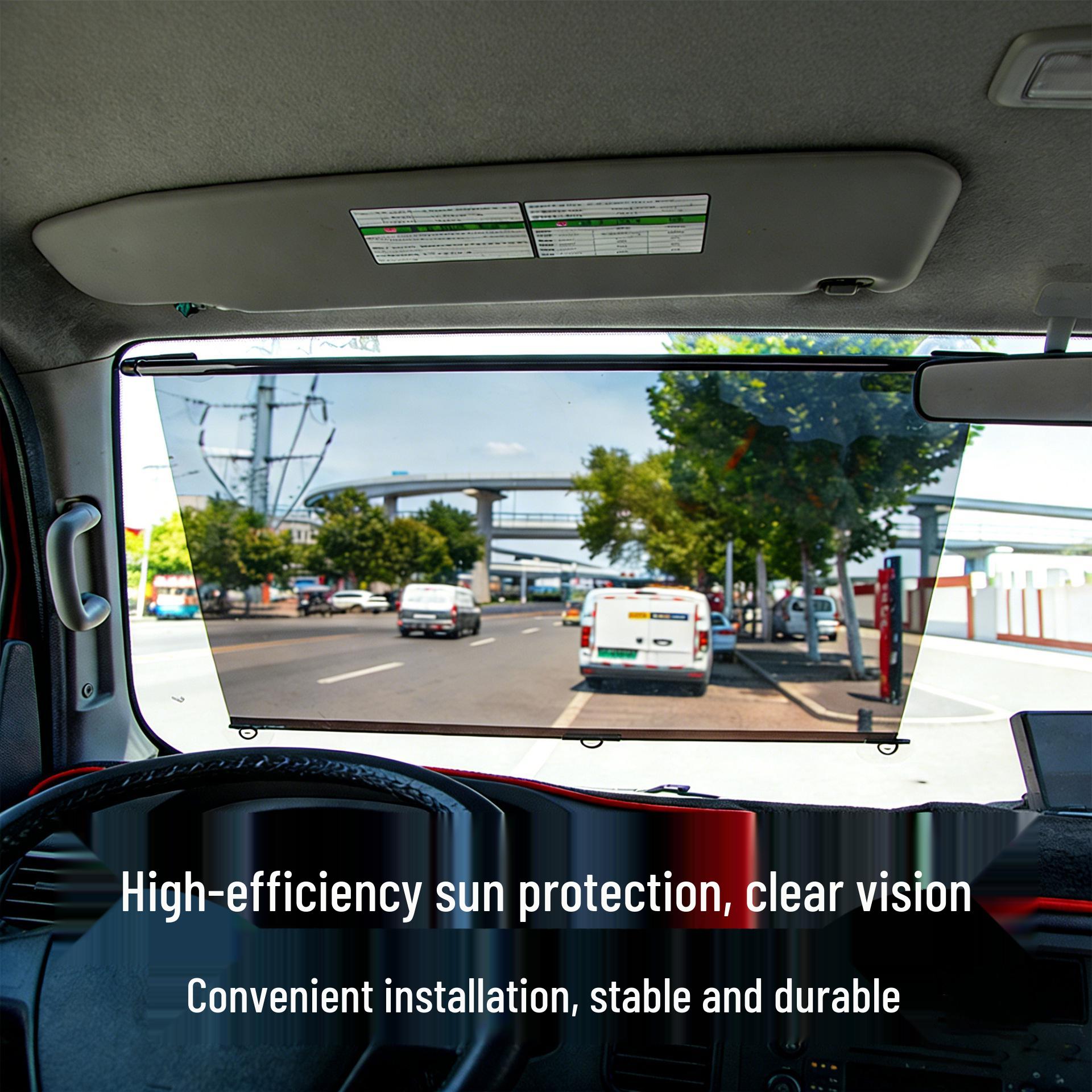 Truck & Bus Sunshade: UV Protection, Heat Insulation, Windshield & Window Film. 40-75 cm
Truck & Bus Sunshade: UV Protection, Heat Insulation, Windshield & Window Film. 40-75 cm